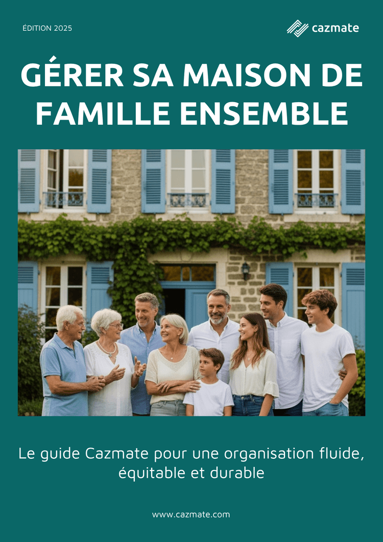 Guide Cazmate - Gérer sa maison de famille ensemble